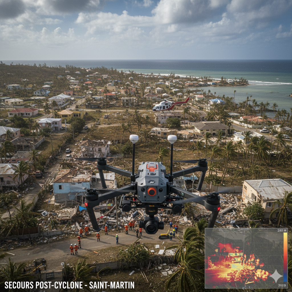 Drones et protection civile